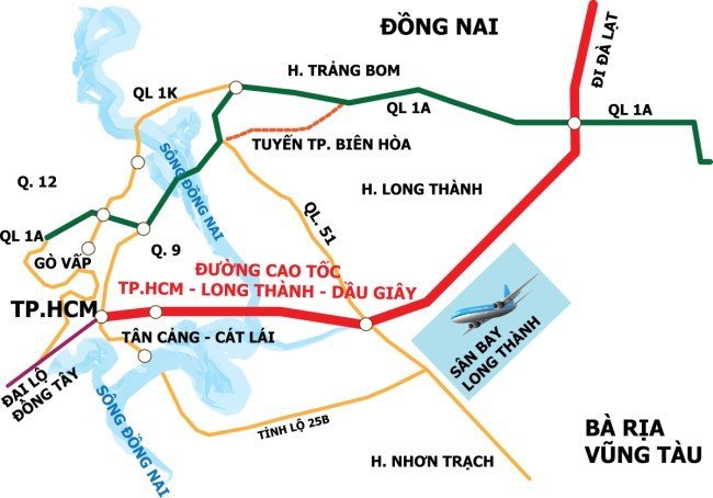 Đường Cao Tốc Thành Phố Hồ Chí Minh - Long Thành - Dầu Giây Kết Nối Tương Lai Giao Thông Việt Nam